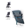 Travel Lite Stroller - SLD by Teknum - Dark Grey + Sunveno 2in1 Diaper Bags- Pink  + Sunveno - Rotating Stoller Hook